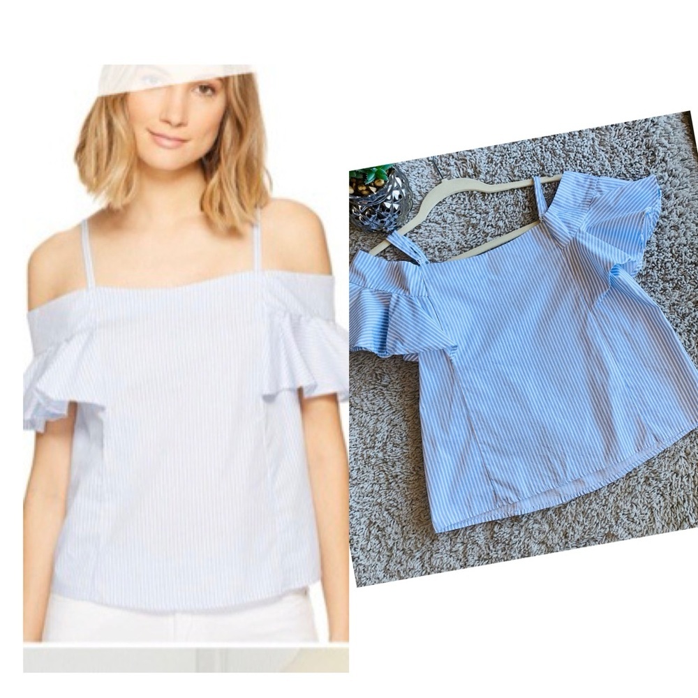 Romeo & Juliet‎ Striped Off The Shoulder Size S